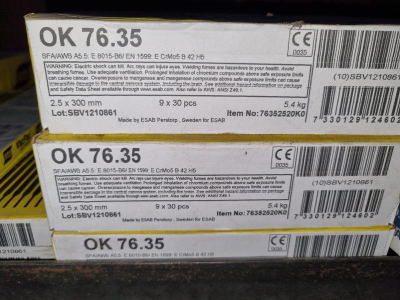 Фото: Купить покупаем электроды ОК 76.35 в Новосибирске — объявление