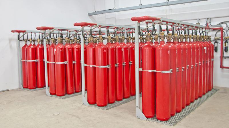 Фото: Купить купим модули газового пожаротушения Хладон Фреон в Новосибирске, цена 123456 рублей — объявление