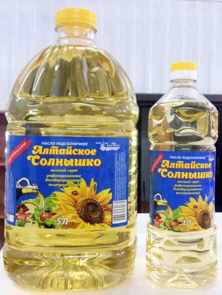 Фото: Купить масло подсолнечное рафинированное высший сорт в Ачинске, цена 630 рублей — объявление