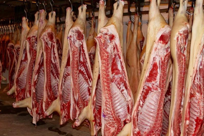 Фото: Купить свинина полутуши оптом / мясо свинины в Кропоткине, цена 210 рублей — объявление